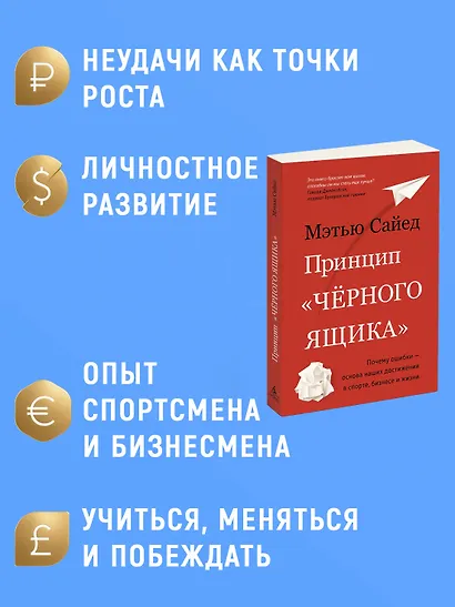 Принцип "чёрного ящика". Почему ошибки — основа наших достижений в спорте, бизнесе и жизни - фото 5