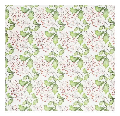 Бумага упаковочная 70*100см "Christmas branches" НГ,инд.уп. - фото 3