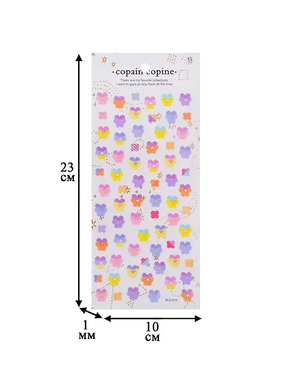 Наклейки PVC Анютки - фото 2