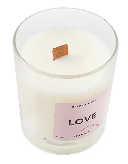Свеча ароматическая Love (Ягоды,Мускус) (200мл) (7TICAN_LOV) - фото 2