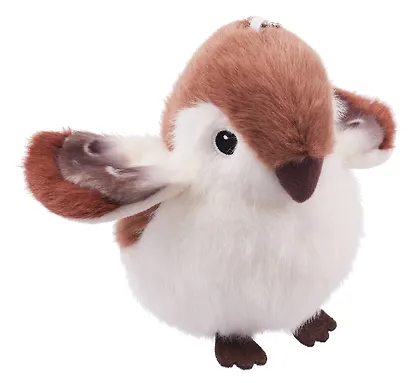 Брелок Птичка Воробей (плюш) (11см) (12-81018-202510-SPT-16) - фото 2