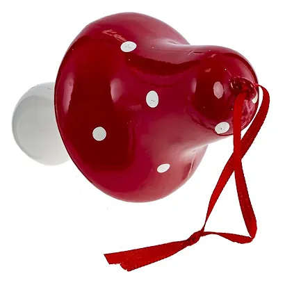 Украшение новогоднее подвесное Гриб (6х6х11) - фото 4