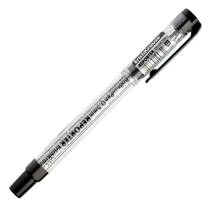 Ручка гелевая Erich Krause, Reporter, черная - фото 1