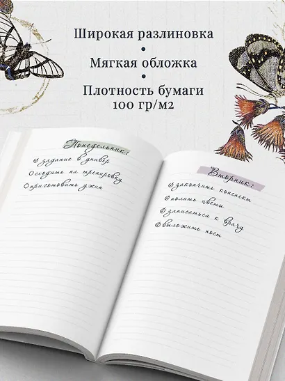 Книга для записей в линейку "Записки из леса", А5, 64 листа - фото 4