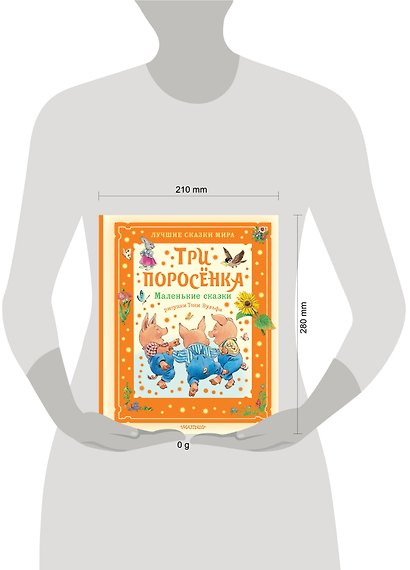 Три поросёнка. Маленькие сказки. Рис. Тони Вульфа - фото 10