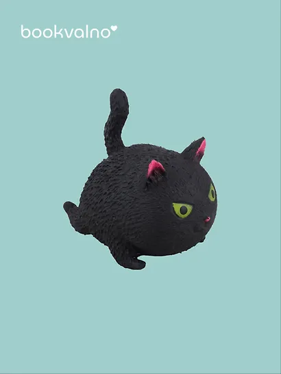 Игрушка-антистресс мяшка «Коты в сетке с подвесом», в ассортименте, Bookvalno - фото 2