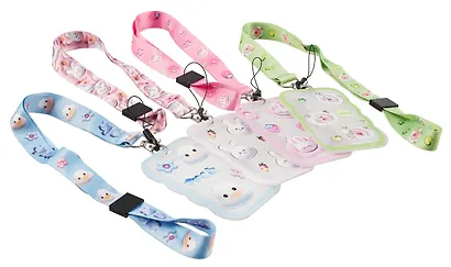 Бейдж "Cute animals", вертикальный, с лентой, в ассортименте - фото 8