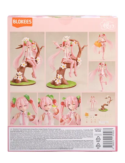 Блокис Конструктор Fantastics Edition Сакура Мику Blokees - фото 3