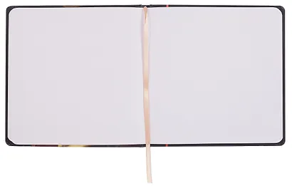 Скетчбук 200*200 80л "Леонардо да Винчи. Дама с горностаем" мат.ламин, выб.лак, ляссе, резинка 7БЦ - фото 3