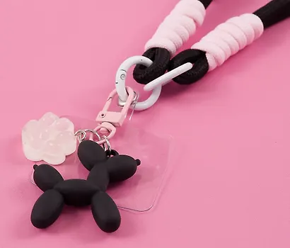 Шнурок-подвеска для телефона «Собачка пастель» - фото 3