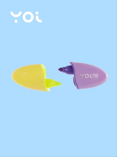 Текстовыделитель Yoi, комбинированный, в ассортименте - фото 3