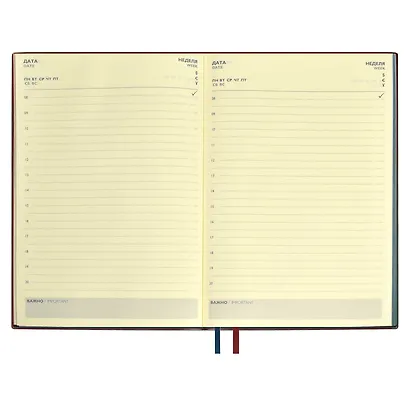 Ежедневник недат. А5+ 160л 175x245 "Шеврет" зеленый - фото 8