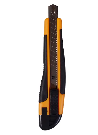 Нож канцелярский 9мм "COMFORT" пласт.корп., GoodMark - фото 3