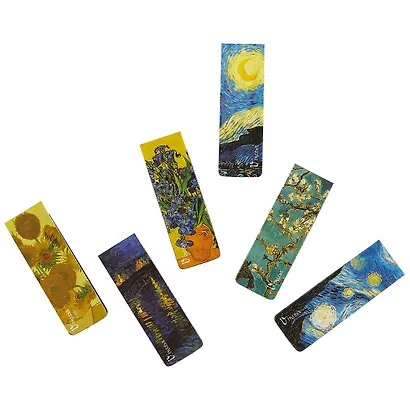 Магнитные закладки «Ван Гог», 6 штук - фото 4