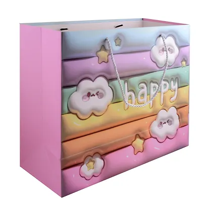 Пакет А3 33*46*10 "Cute clouds" дет., бум.мат.ламинат, горизонт., ассорти - фото 3