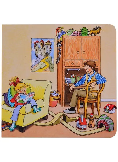 Якоб помогает папе - фото 3