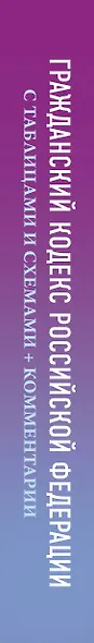 Гражданский кодекс Российской Федерации на 2025 год с таблицами и схемами + комментарии - фото 6