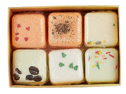 Новогодний подарочный набор бомбочек для ванны Уютной зимы (6х70 г) (9884375) - фото 2