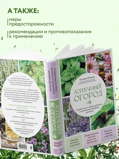 Аптечный огород. Справочник по сбору, хранению и применению целебных растений (новое оформление) - фото 7