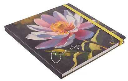 Скетчбук 200*200 80л "В саду" 100г/м2, тв.обложка, мат.ламинация, резинка - фото 2