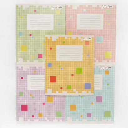 Тетрадь в клетку Listoff, "В клетку (Универсальная плашка)", 18 листов, в ассортименте - фото 5