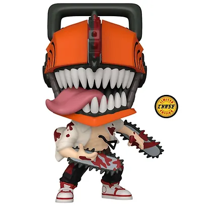 Фигурка Funko POP! Animation Chainsaw Man Chainsaw Man w/(Bloody) Chase (1677) (Fun80324) - фото 4