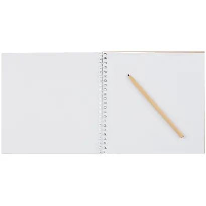 Скетчбук А4 20л "Розовый цветок" акварельная, 200г/м2, обложка картон, гребень - фото 2