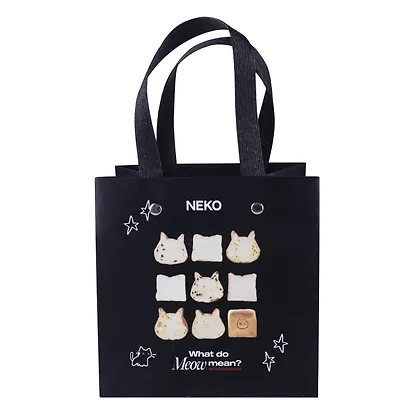 Пакет А6 14,5*14,5*10 "Neko" нейтр., бум.мат.ламинат - фото 2