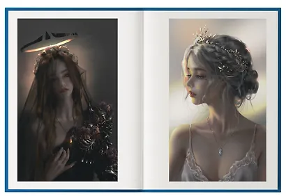 Призрачный Клинок. GhostBlade. Иллюстрации WLOP. Темная синева - фото 6