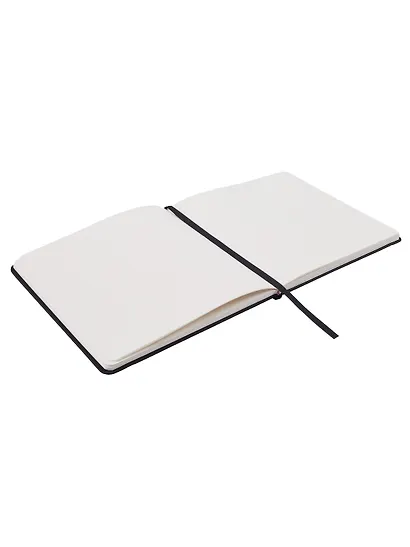 Книга для записей 17*17 100л кл. "Make your mark" черн.тв.переплет, тонир.блок, резинка, ляссе, инд.уп. - фото 11