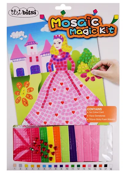 Мозаика EVA конверт Принцесса - фото 1