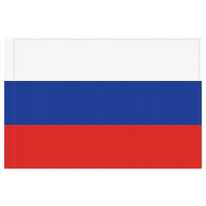 Флаг России большой 90*135см, подвес - фото 3