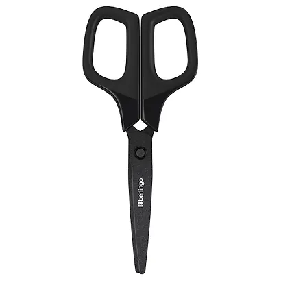 Ножницы 175мм "DoubleBlack" с тефлоновыми лезвиями, Berlingo - фото 2