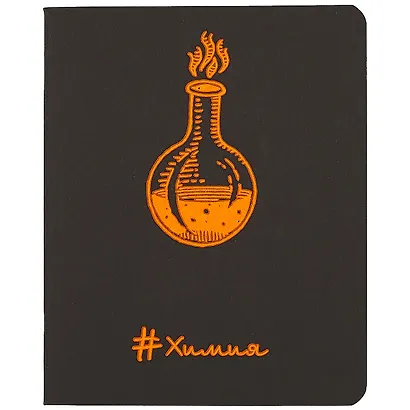 Тетрадь предметная в клетку Paper Art, "Неоновые акценты. Химия", 48 листов - фото 1