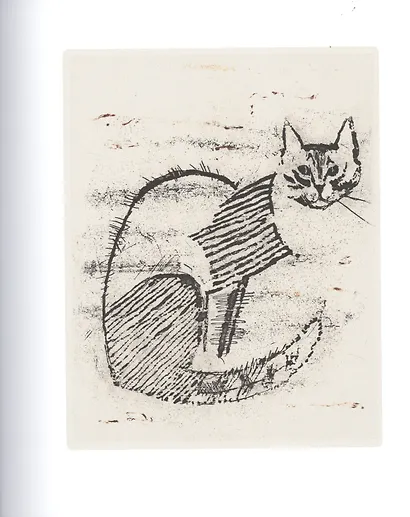 Жизнь плюс кошка. Офорты, пословицы и цитаты, посвященные кошке. Life plus Cat. Etchings, proverbs and quotes dedicated to cats (на русском и английском языках) - фото 6