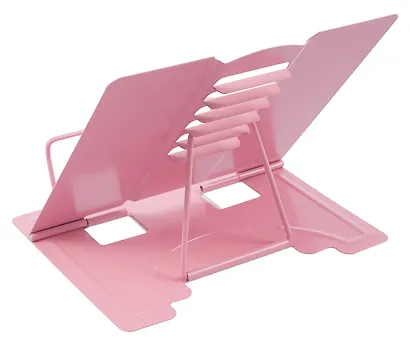 Подставка для книг/учебников "ГОРОДСКИЕ КОШЕЧКИ" 19х20х15,5см, розовая, металл - фото 5