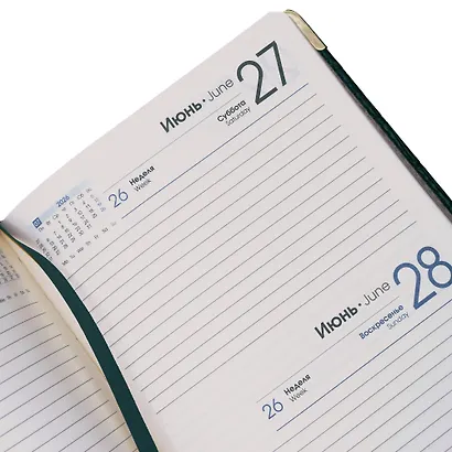 Ежедневник датированный 2026 год, А5, 176 листов, "Business Premium. Grand croco", черный - фото 3