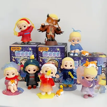 Коллекционная фигурка Nook, серии "Моя ночная вселенная", 12cм, 12-52TOYS-202606, Blind Box, 52 Toys 15+ - фото 11