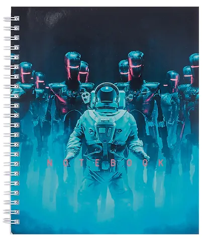 Тетрадь 80л кл. "Survivors" мел.картон, глянц.ламинация, ассорти - фото 5