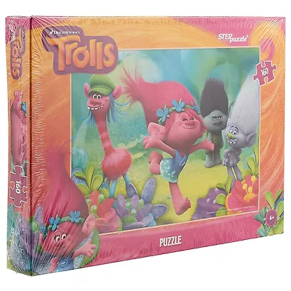 Пазл Trolls Step puzzle 160эл - фото 2