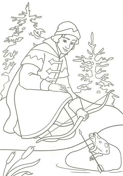 Раскраска А4 Эконом. Сказочные герои - фото 5