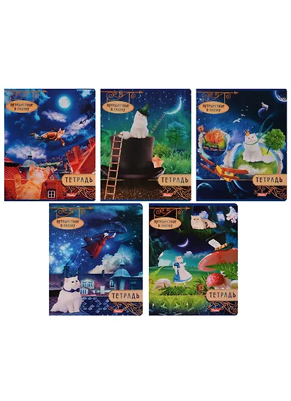 Тетрадь в клетку Hatber, "Путешествие в сказку", 24 листа, в ассортименте - фото 3