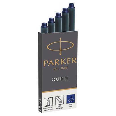 Картридж для перьевой ручки, синий, Parker, 1 штука - фото 8