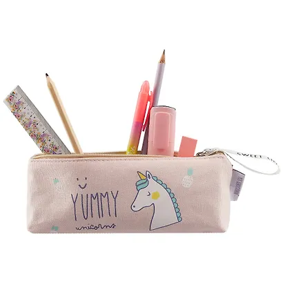 Пенал «Единорожки с надписями», 20 х 7.5 см - фото 3