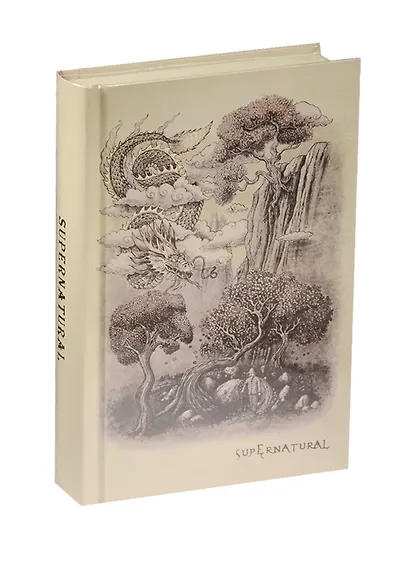 Записная книжка А6+ 160л 12*19 "Super Natural" блок тонир. линия, Haich - фото 1