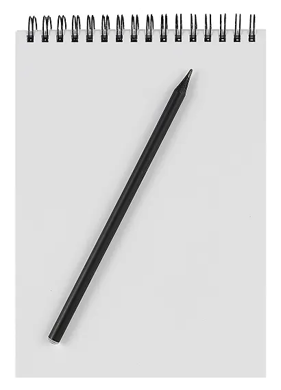 Скетчбук А5+ 40л "ЛОШАДИ" гребень, белый офсет - фото 3