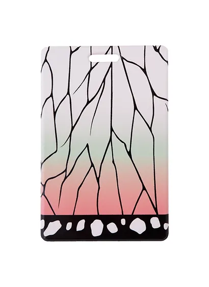 Чехол для карточек вертикальный Аниме Паттерн, градиент бабочка) - фото 1