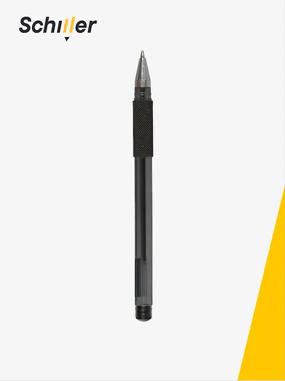 Ручка шариковая Schiller, Peak, черная 0,5 мм - фото 2
