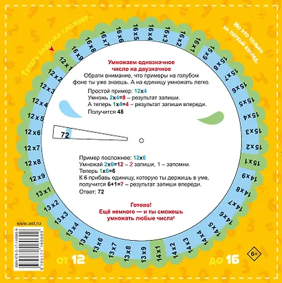 Табличное и внетабличное умножение за 5 минут в день - фото 2
