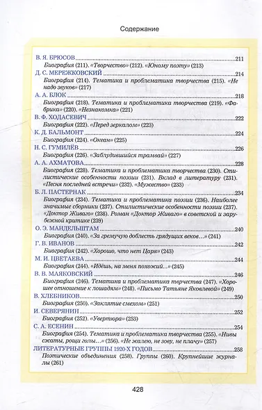 Литература. Весь школьный курс в таблицах - фото 6